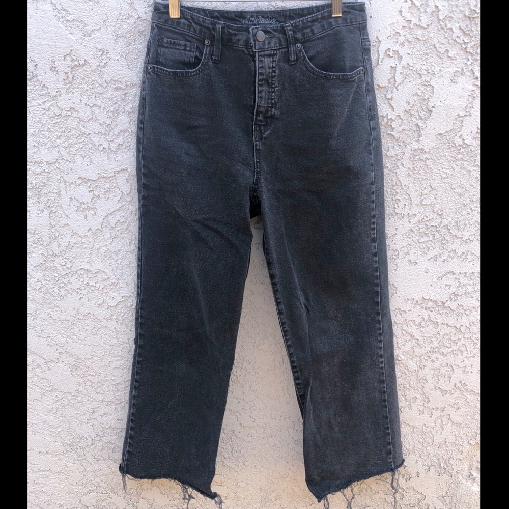 wild fable black straight jeans